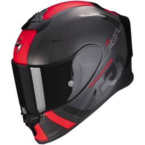 Ενσωματωμένο κράνος Scorpion EXO-R1 EVO Carbon Air MG μαύρο-κόκκινο