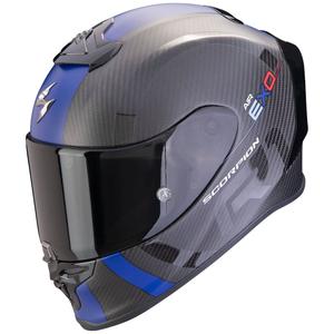 Ενσωματωμένο κράνος Scorpion EXO-R1 EVO CARBON AIR MG ματ μαύρο-μπλε