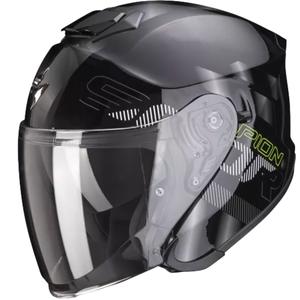 Ανοιχτό κράνος Scorpion EXO-S1 Gravity μαύρο-ασημί