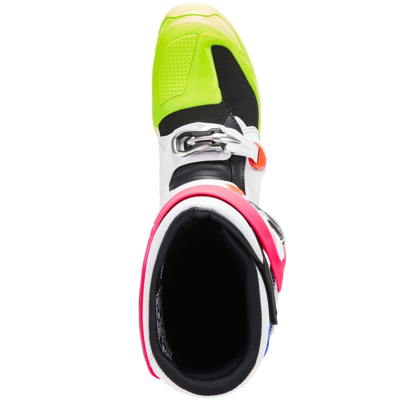 Πολύχρωμες μπότες μοτοκρός Alpinestars TECH 7 περιορισμένης έκδοσης Hay