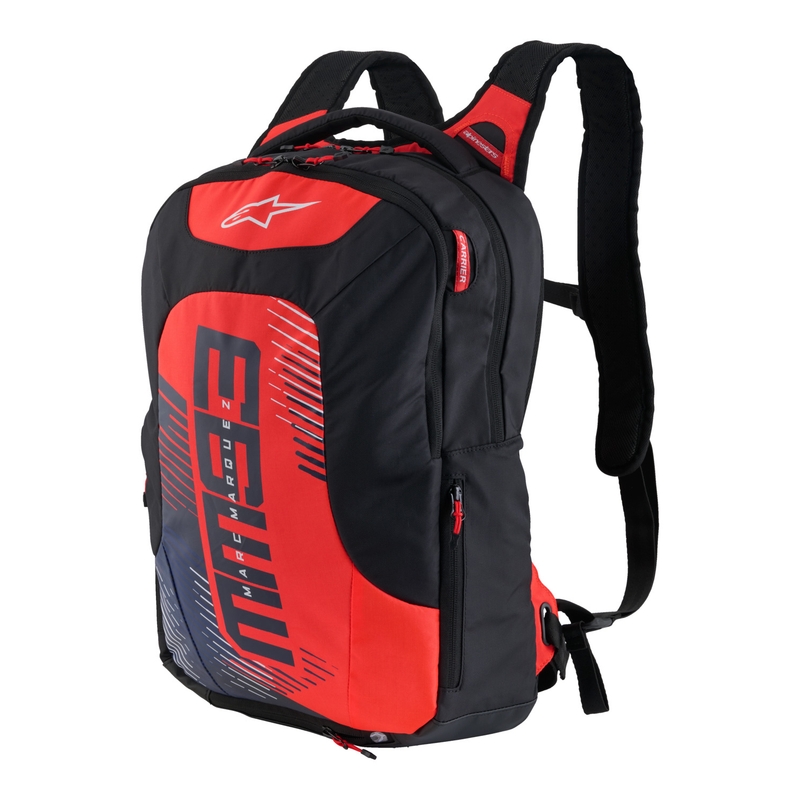 Σακίδιο πλάτης Alpinestars City Hunter V2 MM93 fluo κόκκινο-μπλε-μαύρο-άσπρο