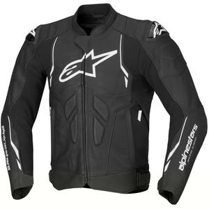 Alpinestars Dusk δερμάτινο μπουφάν μοτοσικλέτας μαύρο-άσπρο