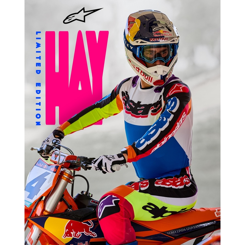 Alpinestars Supertech SX φανέλα μοτοκρός περιορισμένης έκδοσης HAY πολύχρωμη