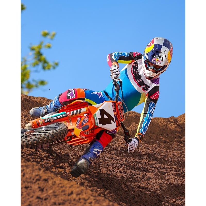 Alpinestars Supertech SX φανέλα μοτοκρός περιορισμένης έκδοσης HAY πολύχρωμη