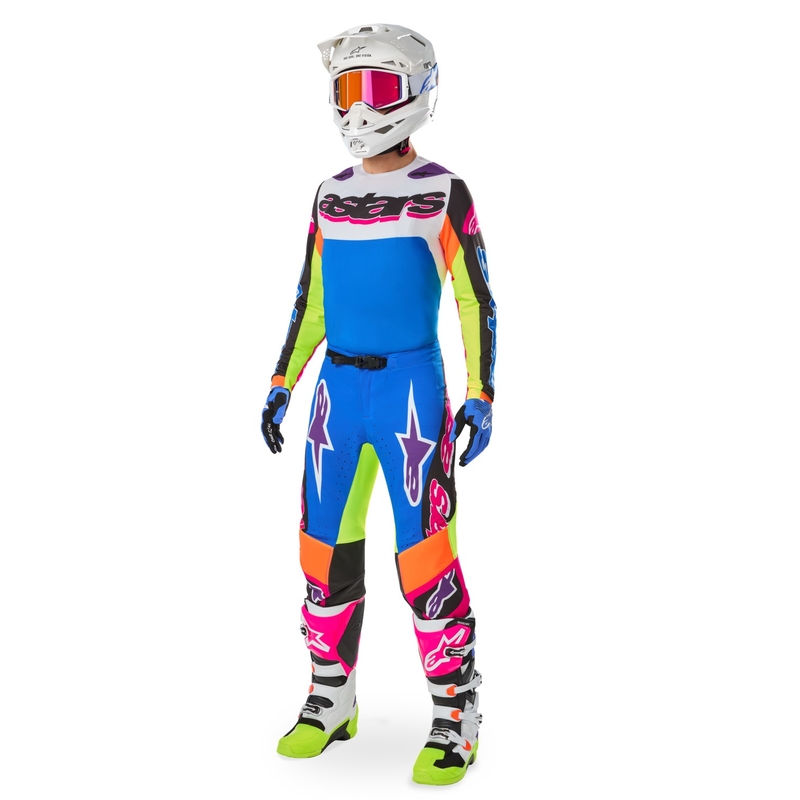 Alpinestars Supertech SX φανέλα μοτοκρός περιορισμένης έκδοσης HAY πολύχρωμη
