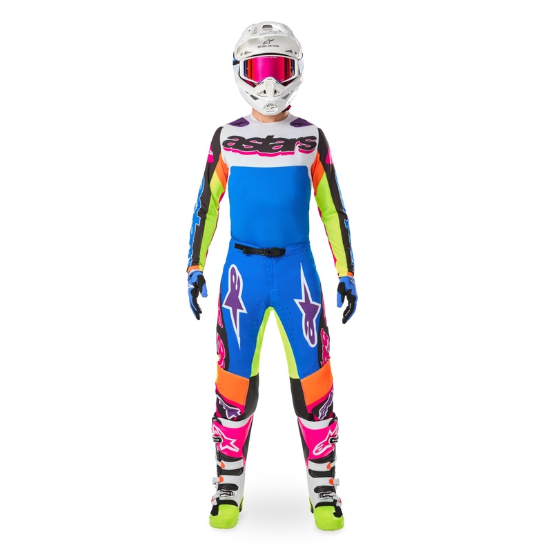 Alpinestars Supertech SX φανέλα μοτοκρός περιορισμένης έκδοσης HAY πολύχρωμη