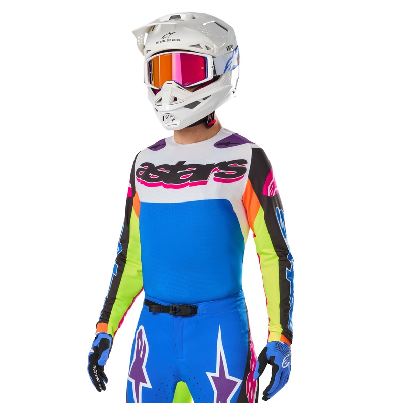 Alpinestars Supertech SX φανέλα μοτοκρός περιορισμένης έκδοσης HAY πολύχρωμη