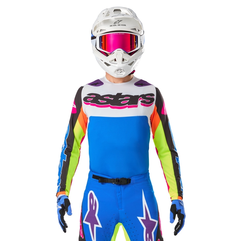 Alpinestars Supertech SX φανέλα μοτοκρός περιορισμένης έκδοσης HAY πολύχρωμη