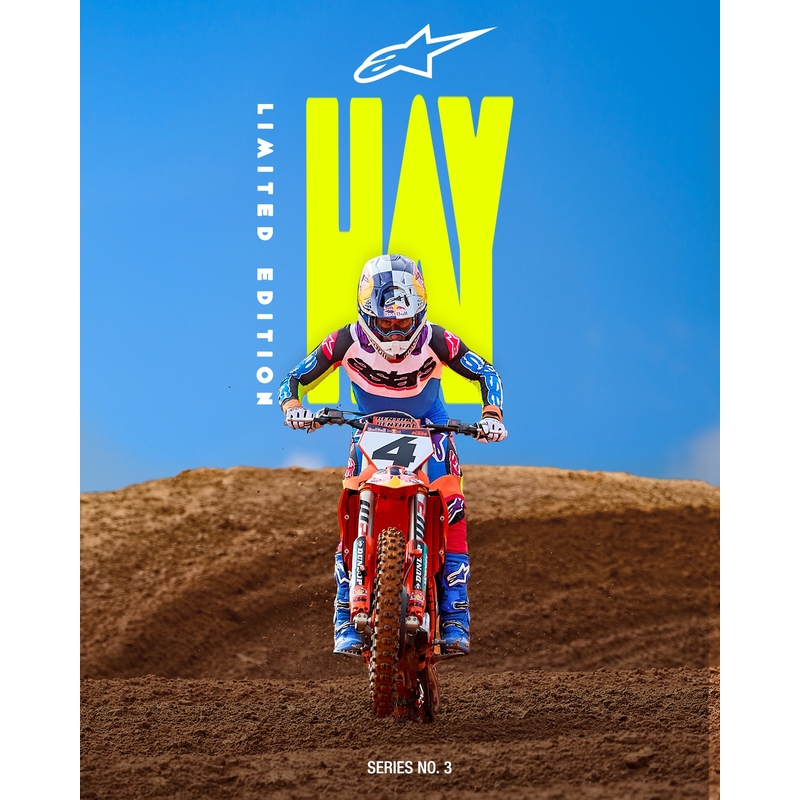 Παντελόνι μοτοκρός Alpinestars SUPERTECH περιορισμένης έκδοσης HAY πολύχρωμο