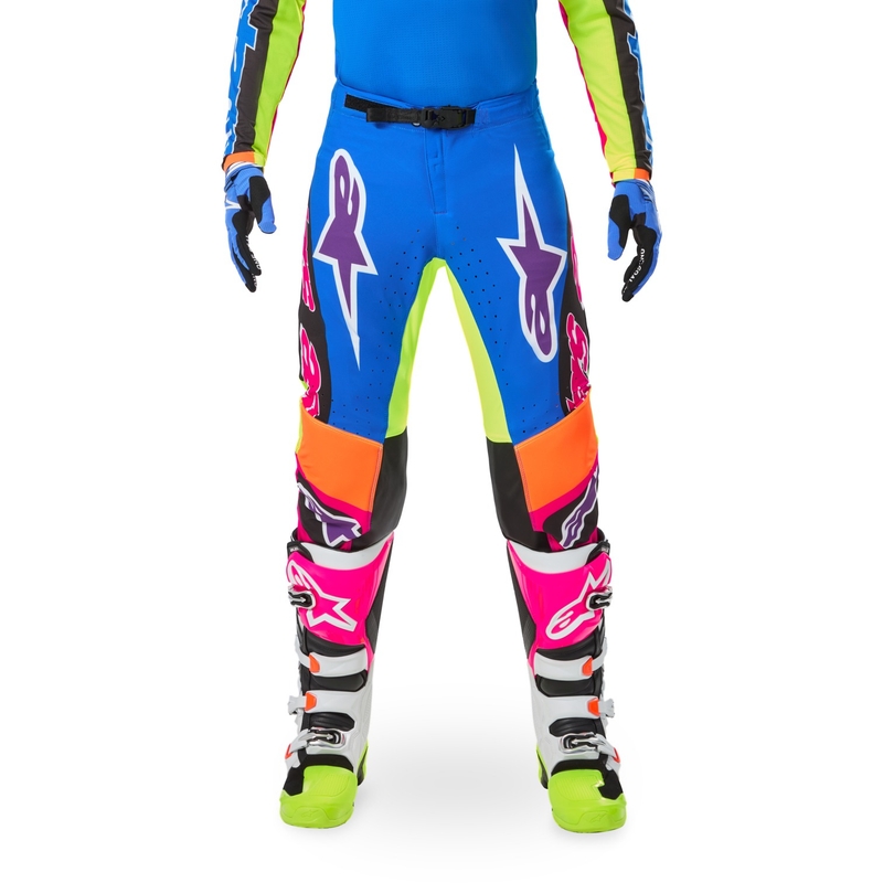 Παντελόνι μοτοκρός Alpinestars SUPERTECH περιορισμένης έκδοσης HAY πολύχρωμο