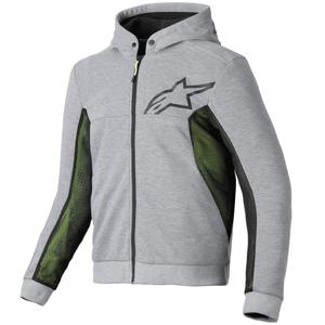 Φούτερ μοτοσικλέτας Alpinestars Chrome Air Sport γκρι-μαύρο-σκούρο χακί