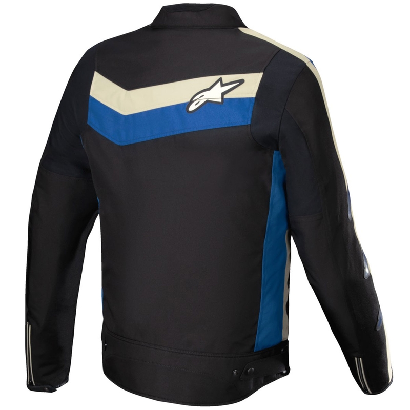 Alpinestars T-Dyno Water Resistant μπουφάν μοτοσικλέτας μαύρο-μπλε-μπεζ