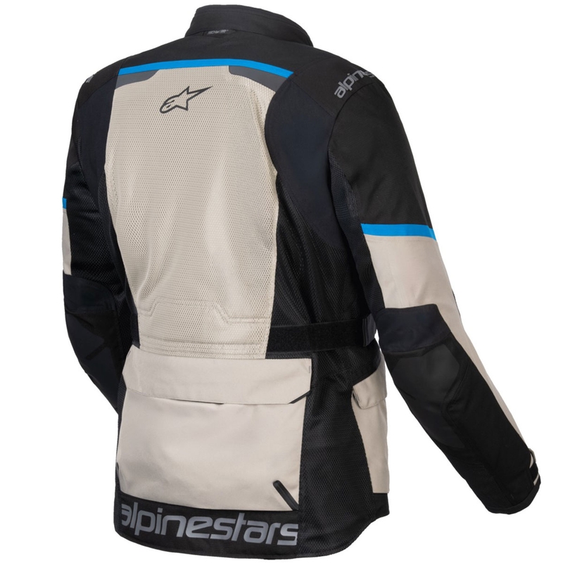 Μπουφάν μοτοσικλέτας Alpinestars Andes Air Drystar μαύρο-γκρι πράσινο-μπλε