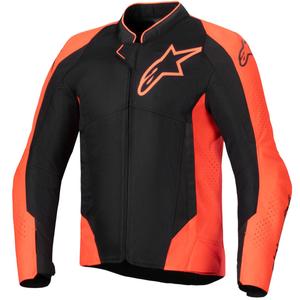 Μπουφάν μοτοσικλέτας Alpinestars Viper Air V4 fluo κόκκινο-μαύρο