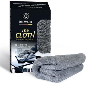 Χοντρό πανί premium για τελικό γυάλισμα Dr. Wack The Cloth γκρι