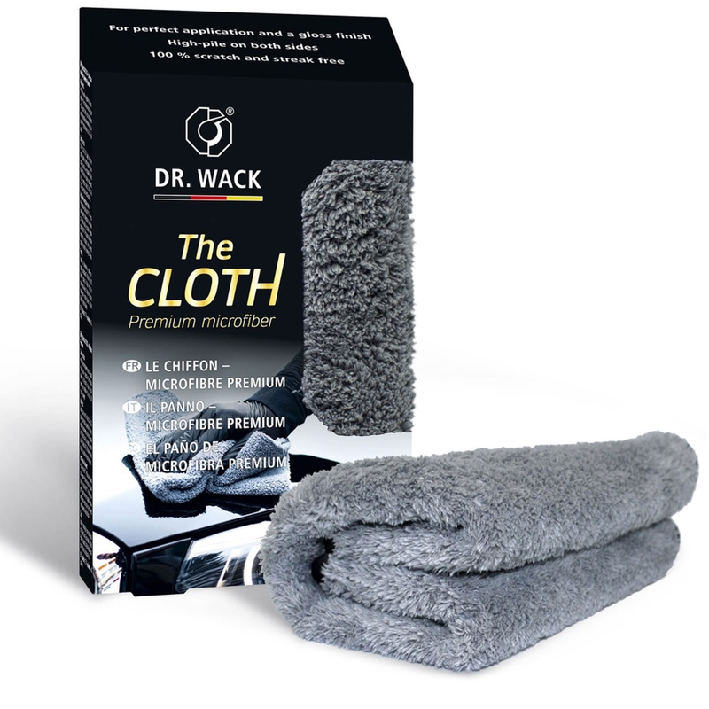 Χοντρό πανί premium για τελικό γυάλισμα Dr. Wack The Cloth γκρι