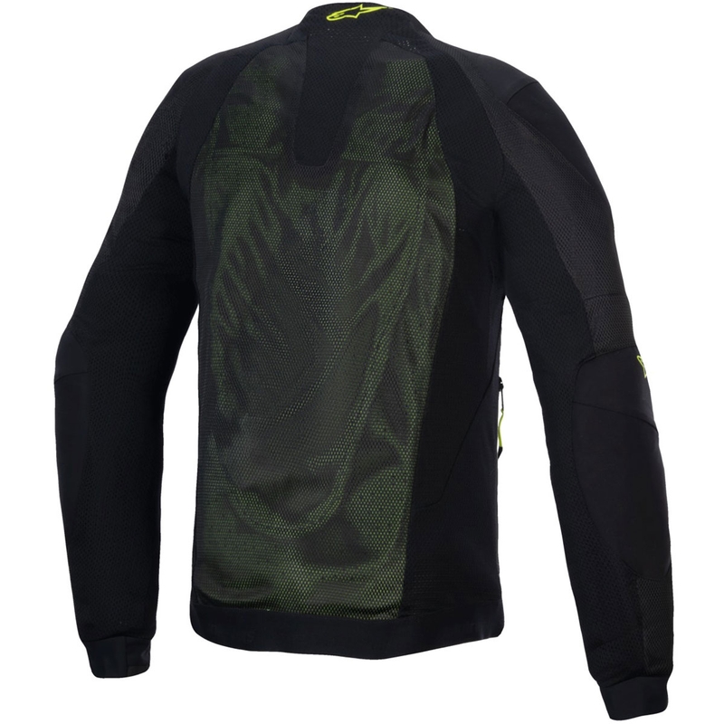 Μπουφάν μοτοσικλέτας Alpinestars TROOP-AIR μαύρο-fluo κίτρινο