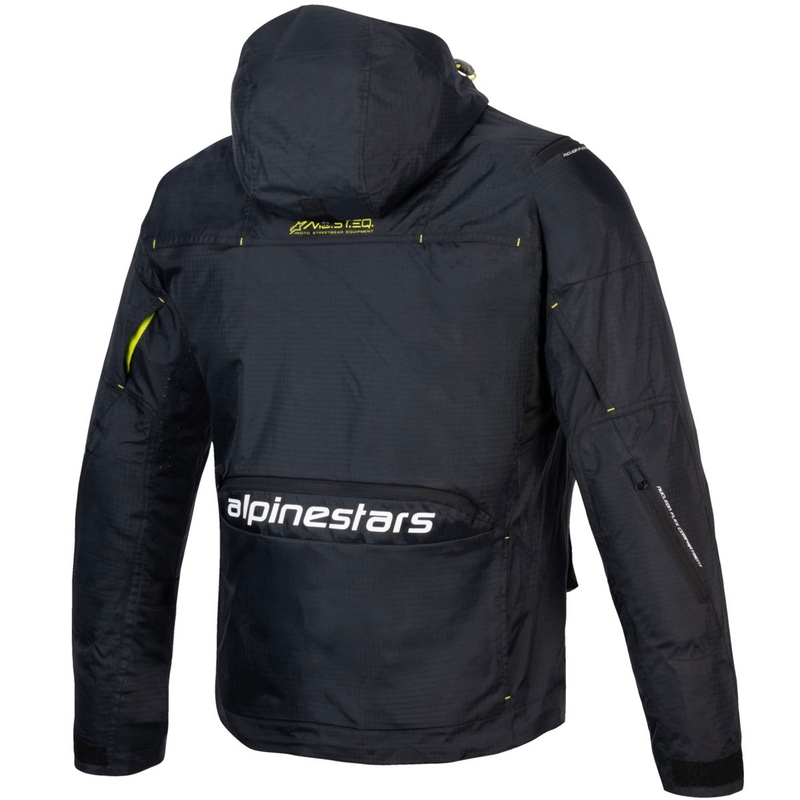 Μπουφάν μοτοσικλέτας Alpinestars MOGRESS AIR μαύρο-λάιμ-λευκό