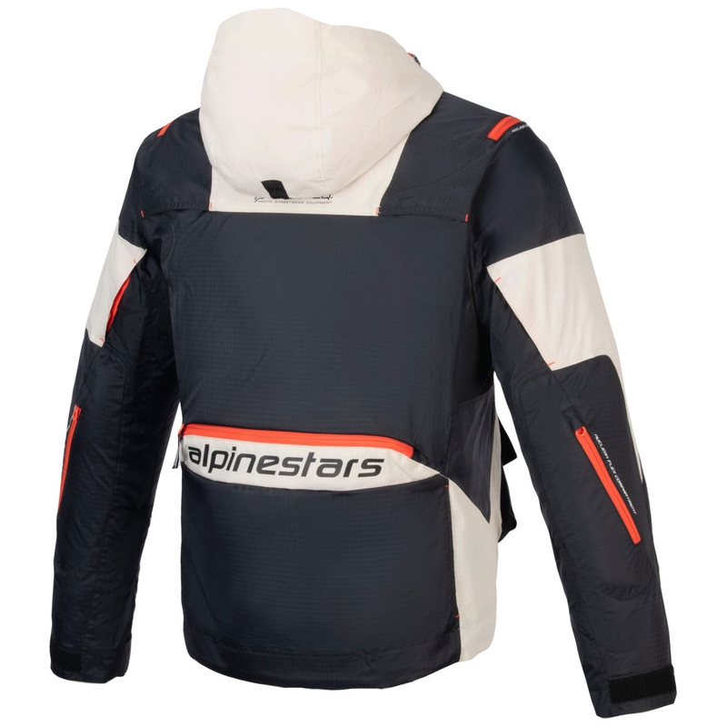 Μπουφάν μοτοσικλέτας Alpinestars MOGRESS AIR μαύρο-αμύγδαλο-πορτοκαλί