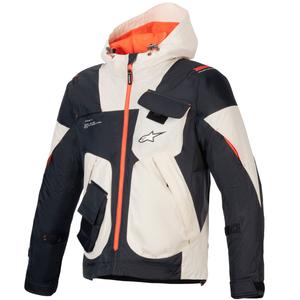 Μπουφάν μοτοσικλέτας Alpinestars MOGRESS AIR μαύρο-αμύγδαλο-πορτοκαλί