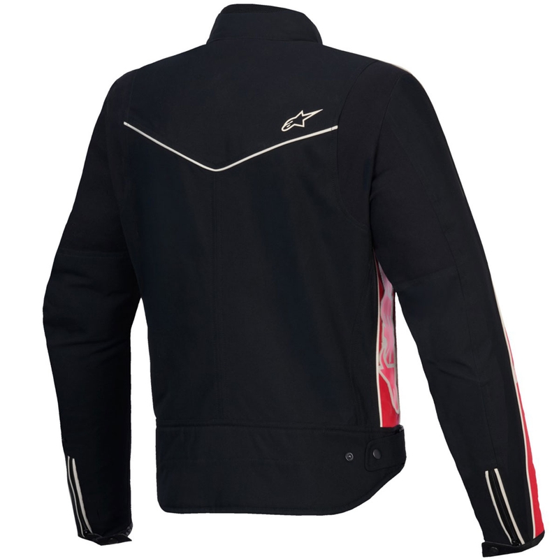 Alpinestars Stella T-Dyno Αδιάβροχο γυναικείο μπουφάν μοτοσικλέτας Μαύρο-Κόκκινο-Ροζ