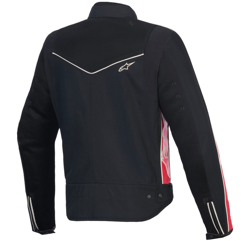 Alpinestars STELLA T-DYNO AIR Γυναικείο μπουφάν μοτοσικλέτας Μαύρο-Κόκκινο-Ροζ-Λευκό