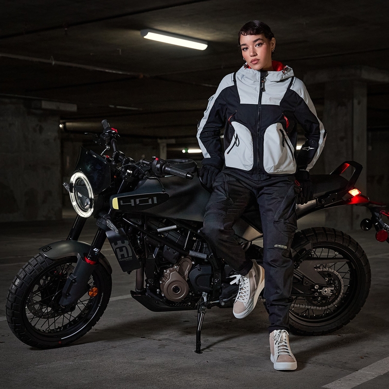 Γυναικείο μπουφάν μοτοσικλέτας Alpinestars MOLLY AIR μαύρο-αμύγδαλο