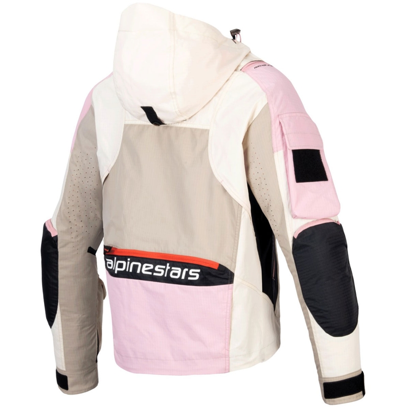 Γυναικείο μπουφάν μοτοσικλέτας Alpinestars MOLLY AIR άμμο-ροζ-αμύγδαλο