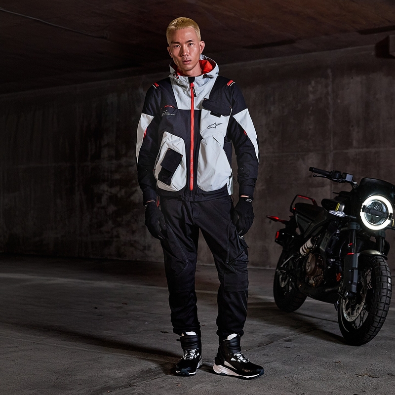 Παντελόνι μοτοσικλέτας Alpinestars ACTEON μαύρο