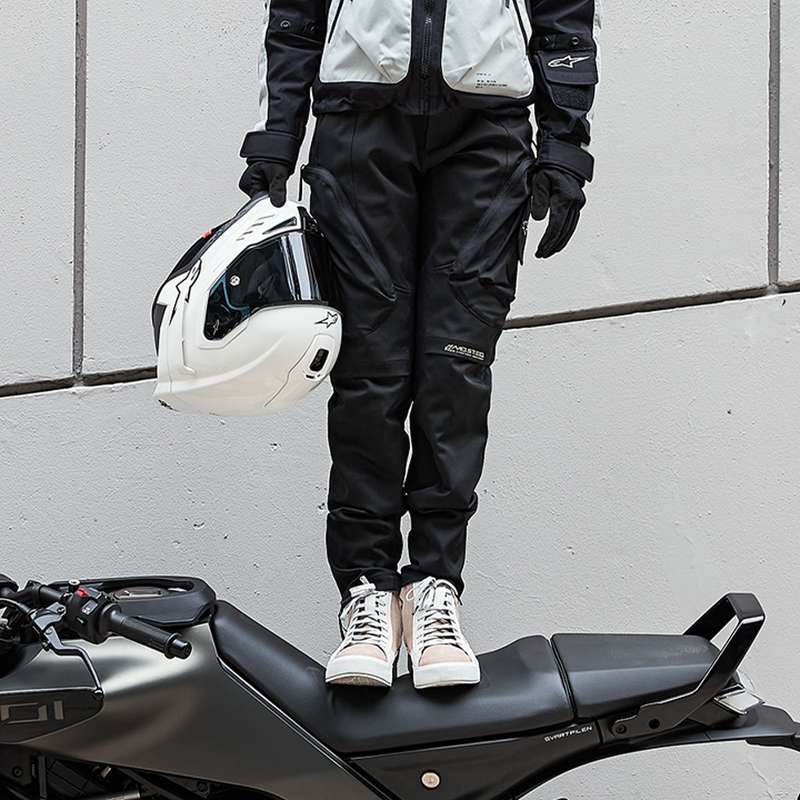 Γυναικείο παντελόνι μοτοσικλέτας Alpinestars ACTEA μαύρο