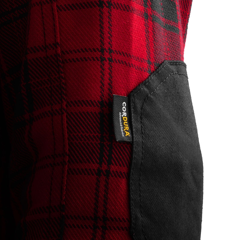 Μπλούζα μοτοσικλέτας Rebelhorn Shifter μαύρο-κόκκινο