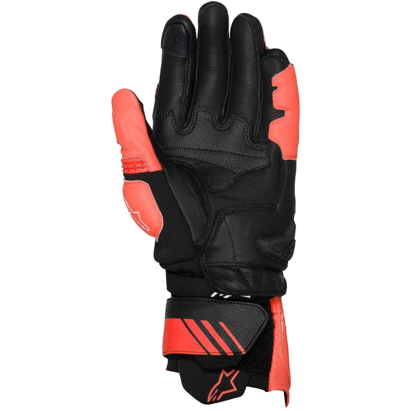 Γάντια μοτοσικλέτας Alpinestars GP Plus R V3 κόκκινο-fluo κόκκινο-μαύρο