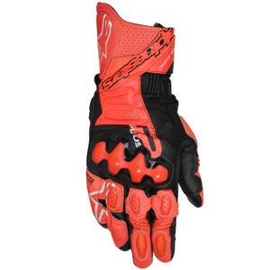 Γάντια μοτοσικλέτας Alpinestars GP Plus R V3 κόκκινο-fluo κόκκινο-μαύρο