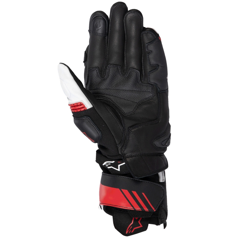 Γάντια μοτοσικλέτας Alpinestars GP Plus R V3 μαύρο-άσπρο-κόκκινο