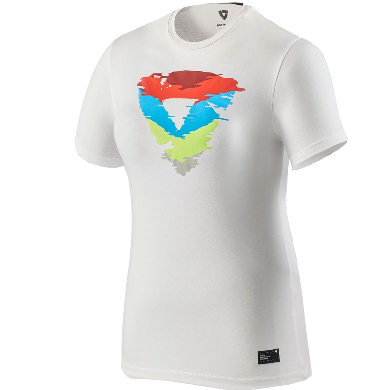 Γυναικείο T-shirt Revit Heather λευκό