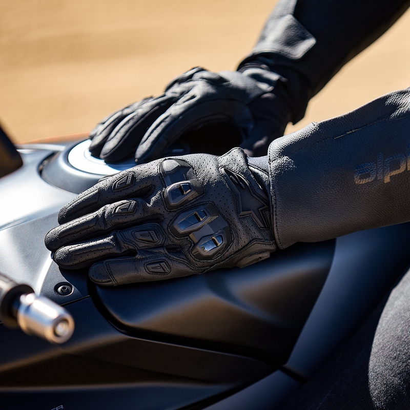 Γάντια μοτοσικλέτας Alpinestars SP X 7 μαύρο-μαύρο