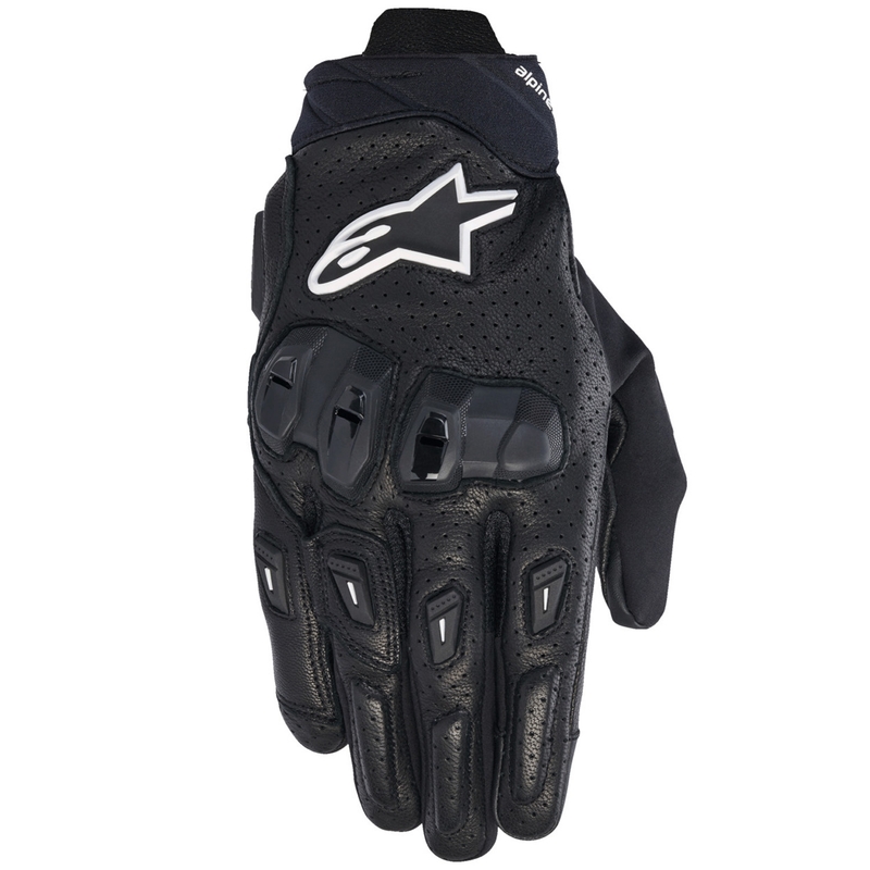 Γάντια μοτοσικλέτας Alpinestars SP X 7 μαύρο-άσπρο