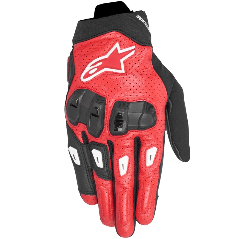 Γάντια μοτοσυκλέτας Alpinestars SP X 7 μαύρο-κόκκινο-άσπρο