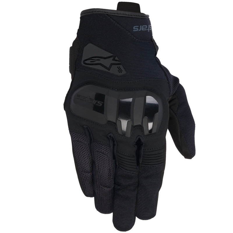 Γυναικεία γάντια μοτοσικλέτας Alpinestars Chrom V2 μαύρο-σκούρο γκρι