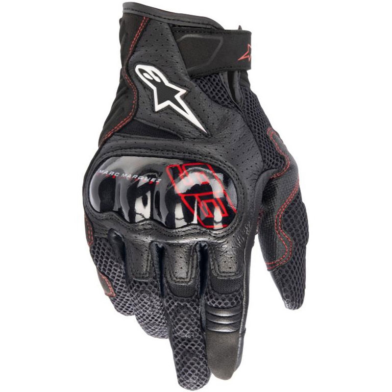 Συλλογή γάντια μοτοσικλέτας Alpinestars Rio Hondo V2 Air MM93 μαύρο-κόκκινο