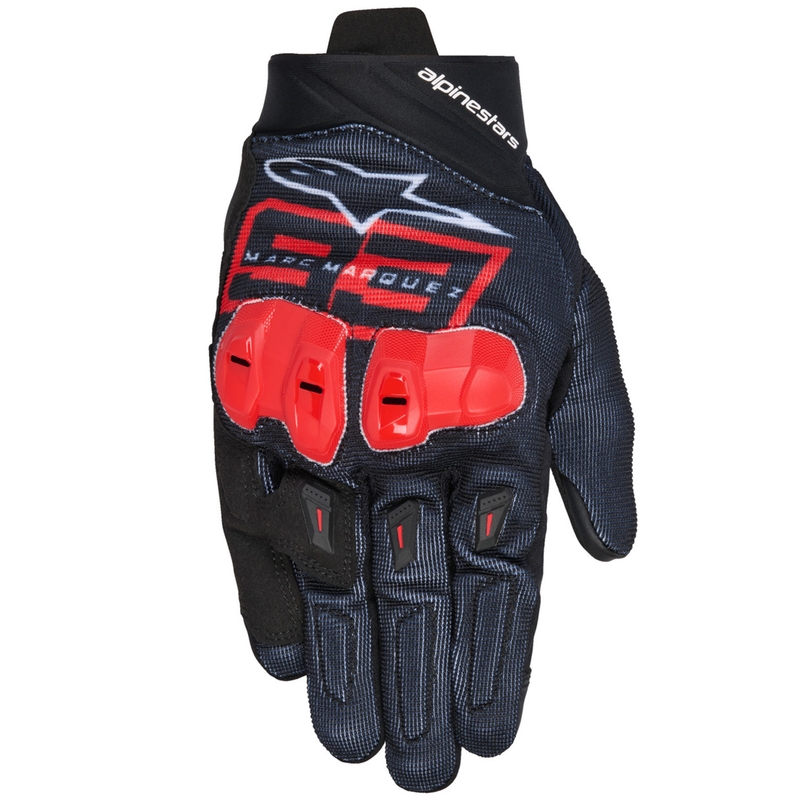 Συλλογή γαντιών μοτοσικλέτας Alpinestars SP X 1 MM93 μαύρο-κόκκινο-άσπρο