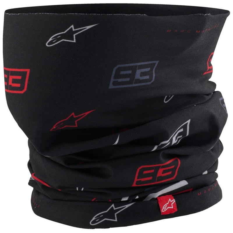 Συλλογή γκέτα λαιμού Alpinestars MM93 μαύρο-γκρι-κόκκινο
