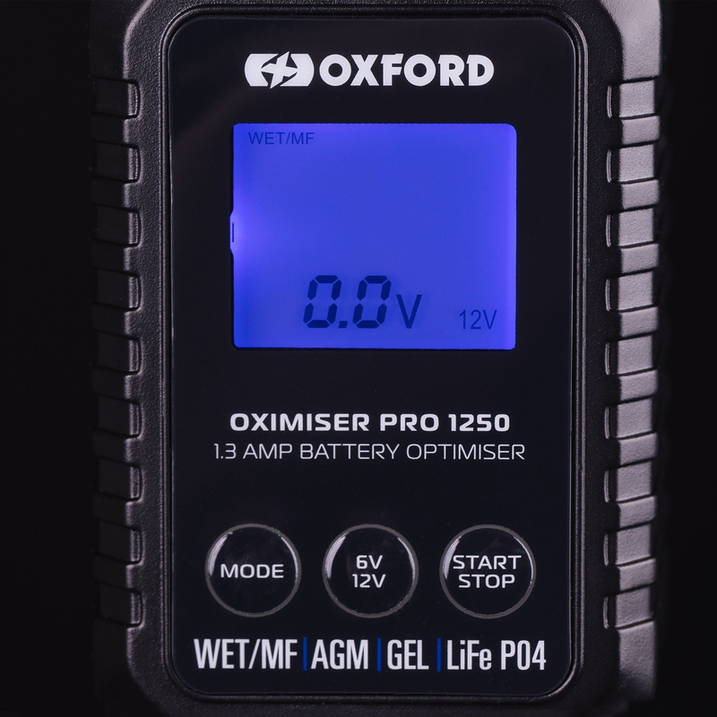 Φορτιστής μπαταρίας Oxford Oximiser Pro 1250 1.3A, 6/12V, 3.5-40Ah