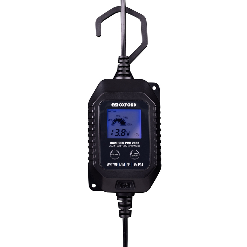 Φορτιστής μπαταρίας Oxford Oximiser Pro 2000 2A, 12V, 8-80Ah