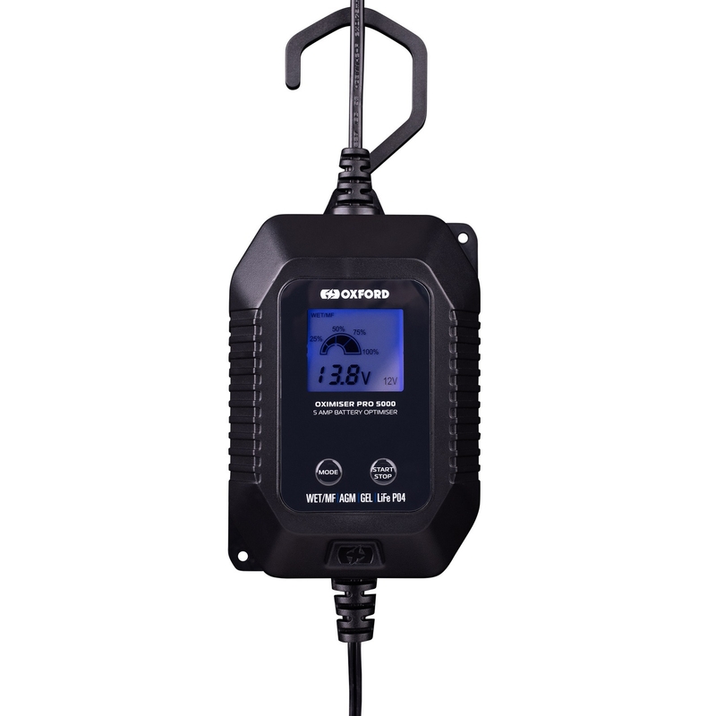 Φορτιστής μπαταρίας Oxford Oximiser Pro 5000 5A, 12V, 40-120Ah