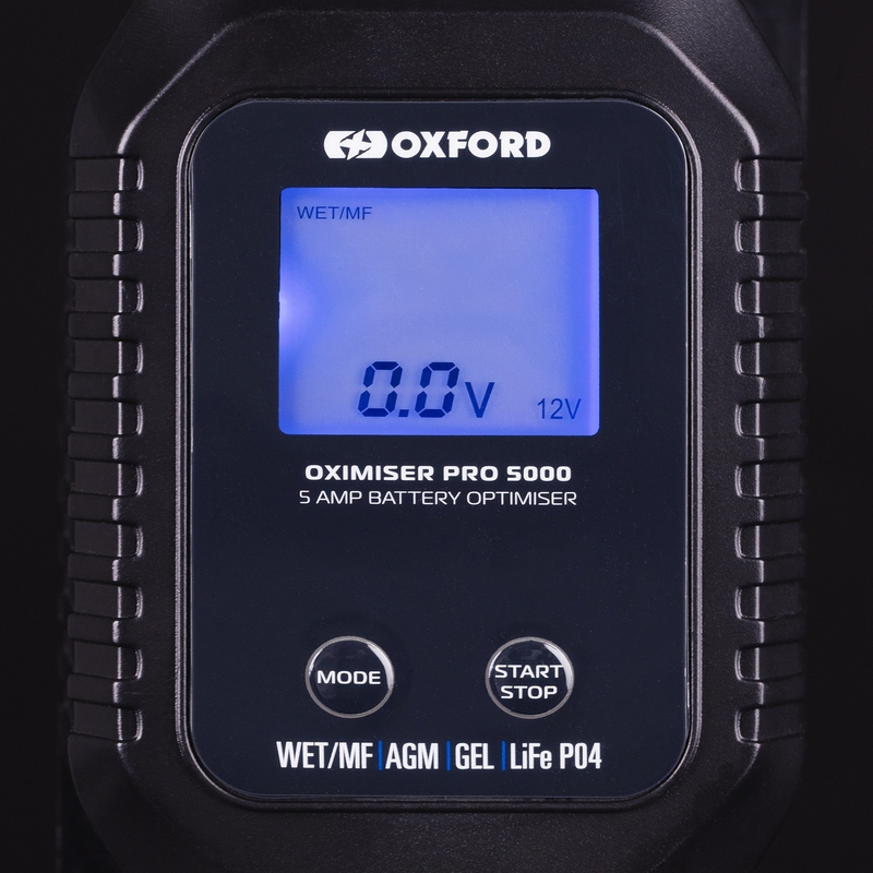 Φορτιστής μπαταρίας Oxford Oximiser Pro 5000 5A, 12V, 40-120Ah