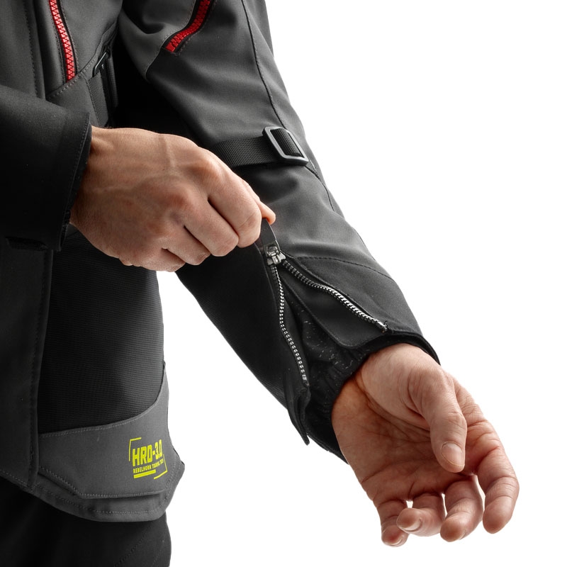Rebelhorn Hardy 3.0 ανθρακί-γκρι-κίτρινο μπουφάν μοτοσικλέτας