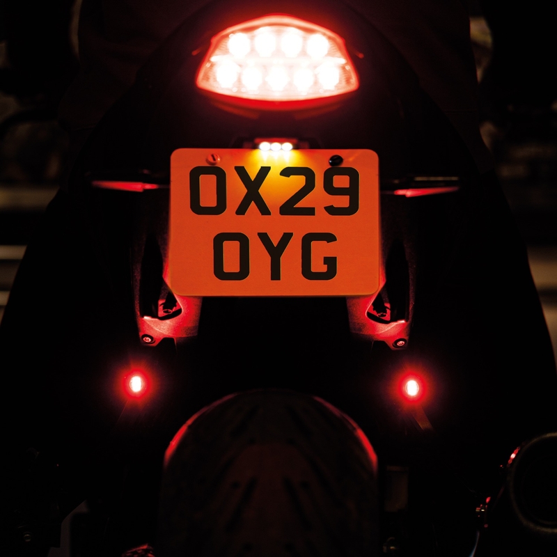 Πρόσθετα φώτα Oxford Run πίσω σετ μαύρο