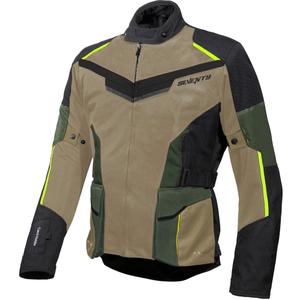 Μπουφάν μοτοσικλέτας Seventy Degrees SD-JT70 Atacama Sand-Green-Fluo Yellow