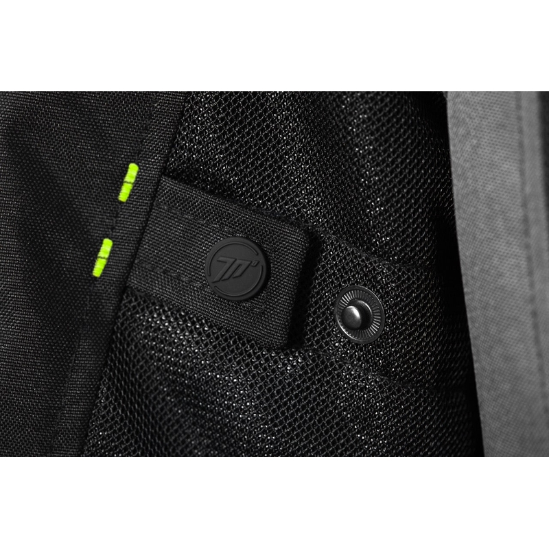 Μπουφάν μοτοσικλέτας Seventy Degrees SD-JT66 Sahara black-fluo yellow